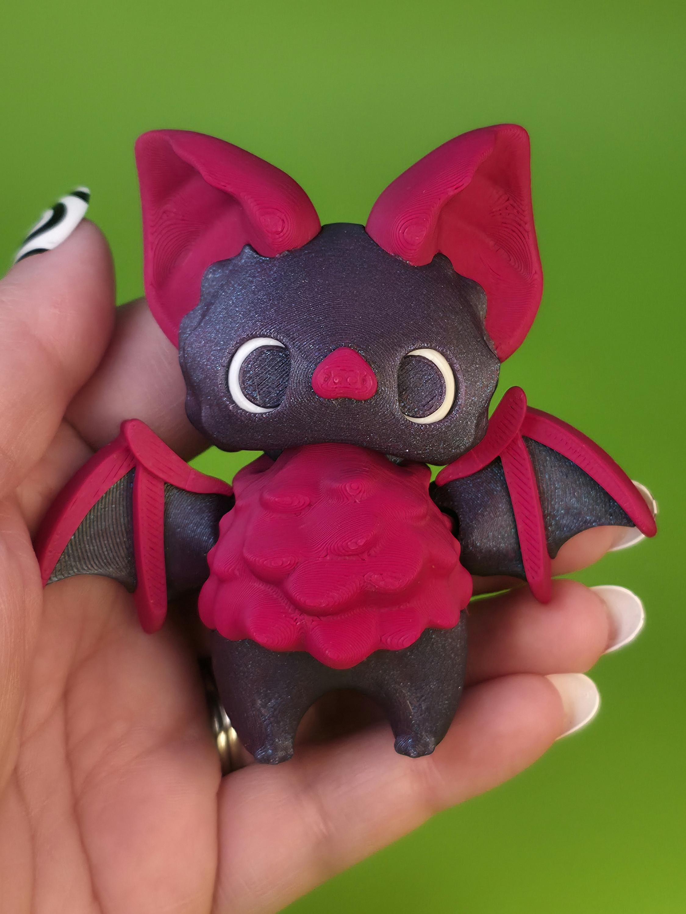 Bat Pixie - 3D Printed Customizable and Articulated Flexi Fidget ...