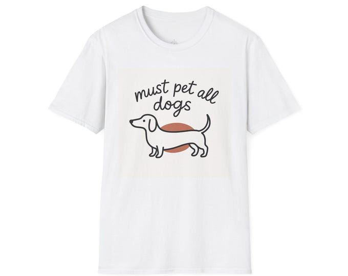 Must Pet All Dogs Unisex soft Tee