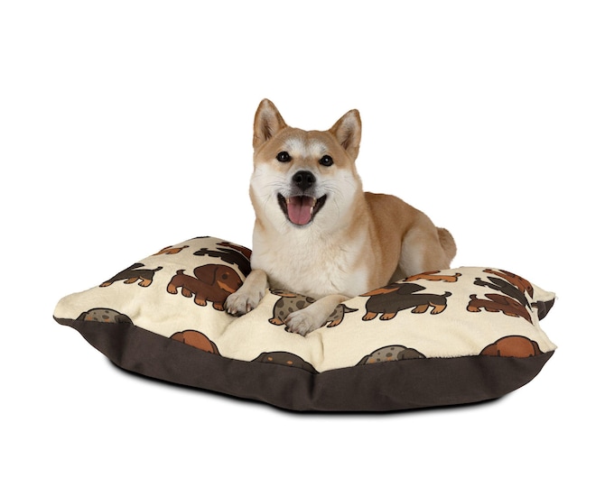 Dachshund Themed Pet Bed