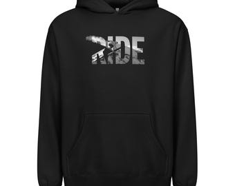 RIDE Snowboard Hoodie – Snowboarding Lover Hoodie for Men & Women