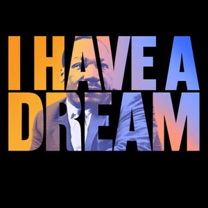 I have a dream  PNG, I Have a Dream Shirt, MLK Black History Month , Mlk Day Png, Martin Luther King Day I Have a Dream MLK Day