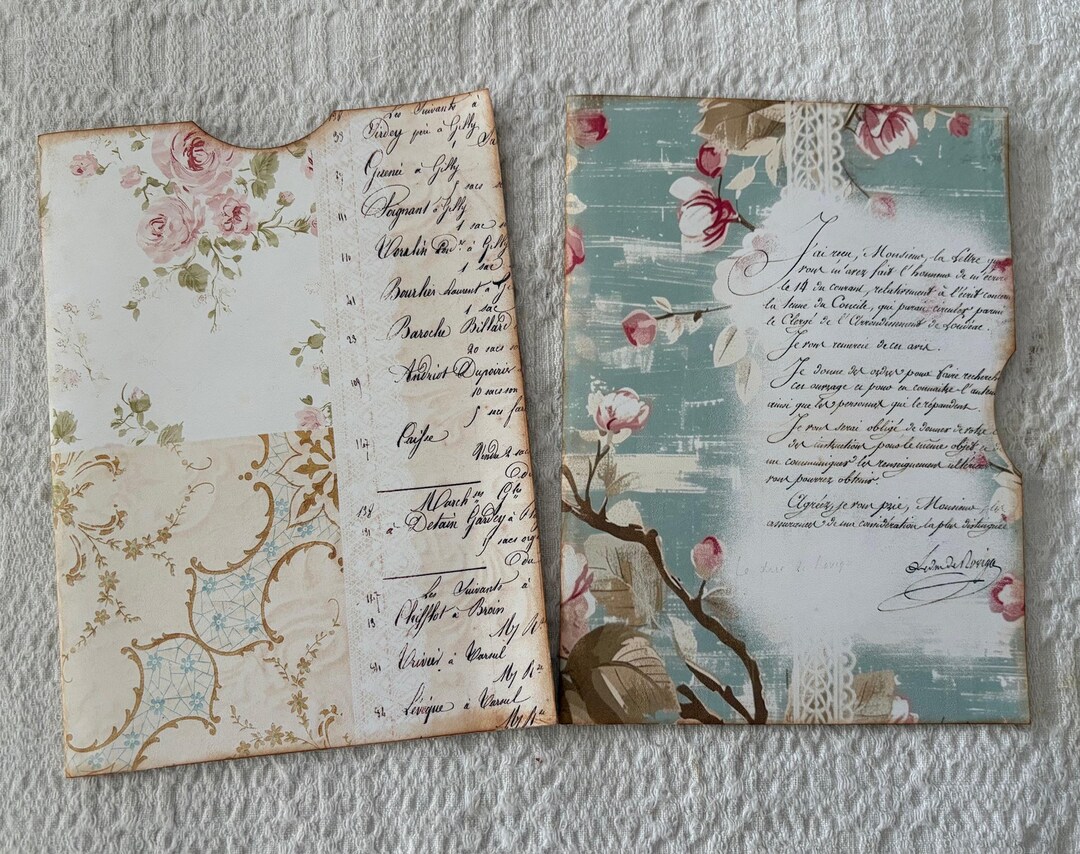 Set of 2 Large Multi Pocket Journal Inserts - Etsy