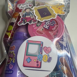 90s Nostalgia Gift Bag | 90's throwback accessories lucky bag Bild 1