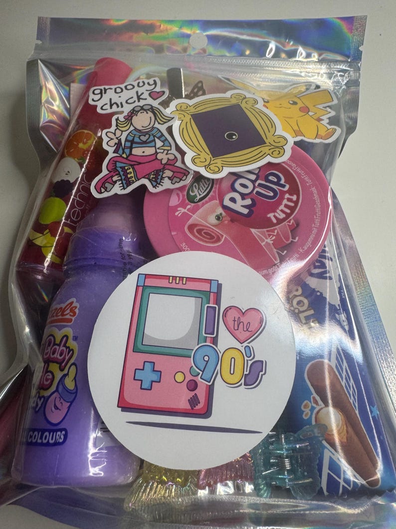 90s Nostalgia Gift Bag | 90's throwback accessories lucky bag Bild 1