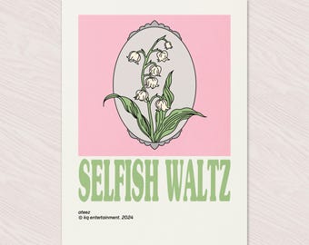ATEEZ Mini Poster | Selfish Waltz — kpop merch