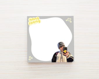 HONGJOONG Ateez Memo Pad — kpop stationary merch