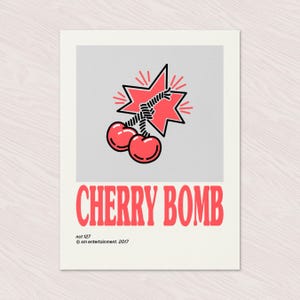 NCT 127 ミニポスター | Cherry Bomb — kpop グッズ