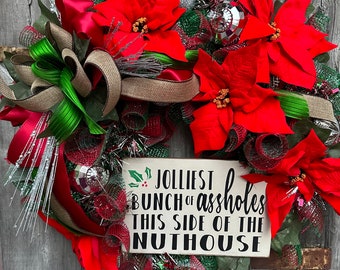 Jolliest Bunch Christmas Vacation Wreath