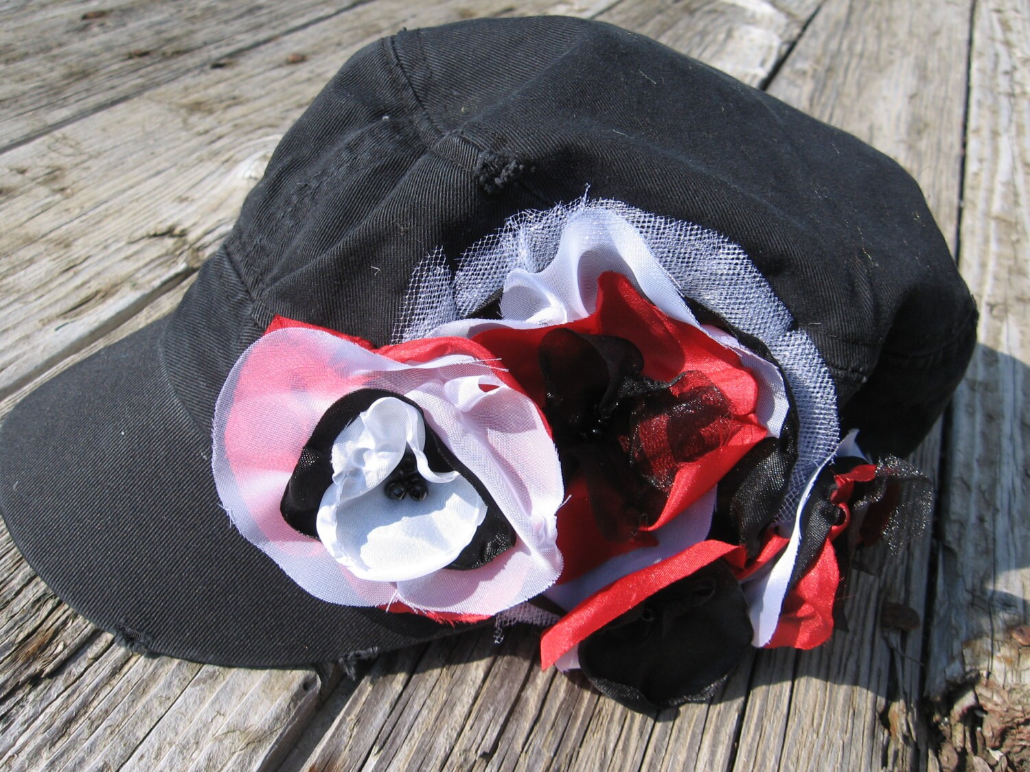 red page boy hat