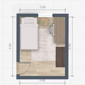 Custom Digital Interior Design | Online  Room Makeover | E-Design Service