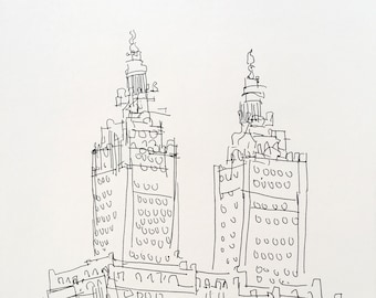 San Remo, New York City, Screenprint