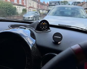 Manometer Pod Dash In Carbon Fiber - MINI R55 / R56 / R57 / R58 / R59 - 52 Mm