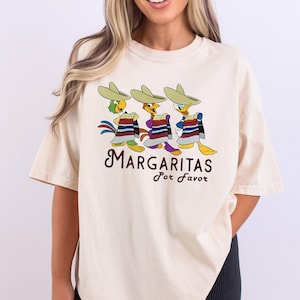 Disney Three Caballeros Shirt, Margarita Shirt, Margaritas Por Favor T-Shirt, Disney Margarita Party Shirt, Disneyland Mexican Shirt