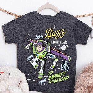 Retro Buzz Lightyear To Infinity And Beyond Shirt, Space Ranger T-Shirt, Disney Pixar Toy Story Tee, Disneyland Family Trip Matching Sweater