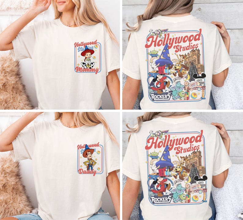 Custom Disney Hollywood Studios Shirt, Toy Story Matching T- Shirt, Mickey & Friends Hollywood Tees, Star Wars Sweater, WDW Family Trip Tee