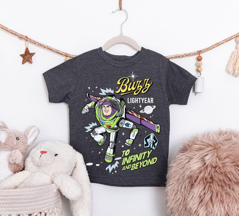 Retro Buzz Lightyear To Infinity And Beyond Shirt, Space Ranger T-Shirt, Disney Pixar Toy Story Tee, Disneyland Family Trip Matching Sweater
