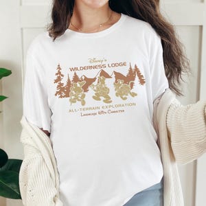 Chemise Mickey et ses amis Happy Camper, chemise Disney Wilderness Lodge, t-shirt Fort Wilderness Resort Campground, t-shirt exploration de camping familial