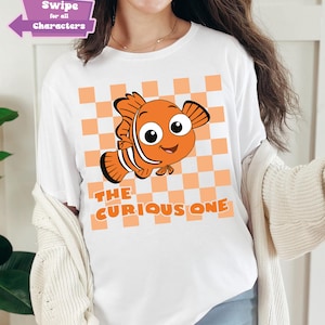 Nemo and Friends T-Shirt, Finding Nemo Characters Shirt, Crush and Squirt T-Shirt, Disney Dory Trip Sweatshirt, Pixar Nemo Matching Tee