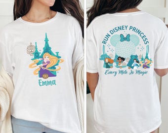 Princess Rapunzel Marathon Running Shirt, Disney Half Marathon T-Shirt, WDW Princess Marathon Weekend Tee, Disney Marathon 2026 Shirt