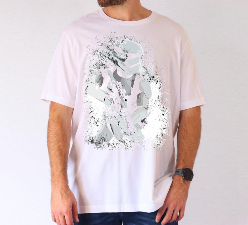 Disney Star Wars Stormtrooper Shirt, Retro Mandalorian T-Shirt, Galaxy's Edge Shirt, Star Wars Fan Sweatshirt, Disney Father's day Dad Tees