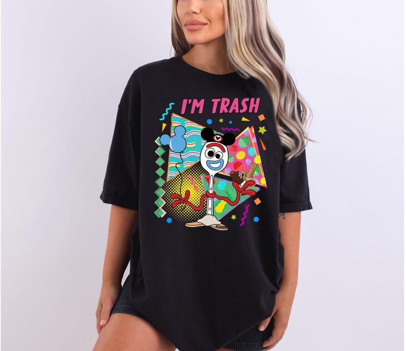 Disney I Am Trash Shirt, Toy Story Forky Shirt, Magic Kingdom Shirt, Funny Trip Shirt, Disneyland Family Vacation Shirt, Mickey Ears Shirt