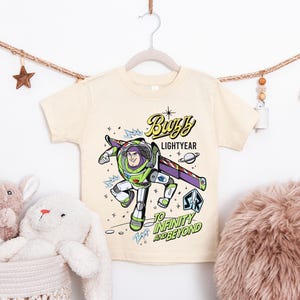 Retro Buzz Lightyear To Infinity And Beyond Shirt, Space Ranger T-Shirt, Disney Pixar Toy Story Tee, Disneyland Family Trip Matching Sweater