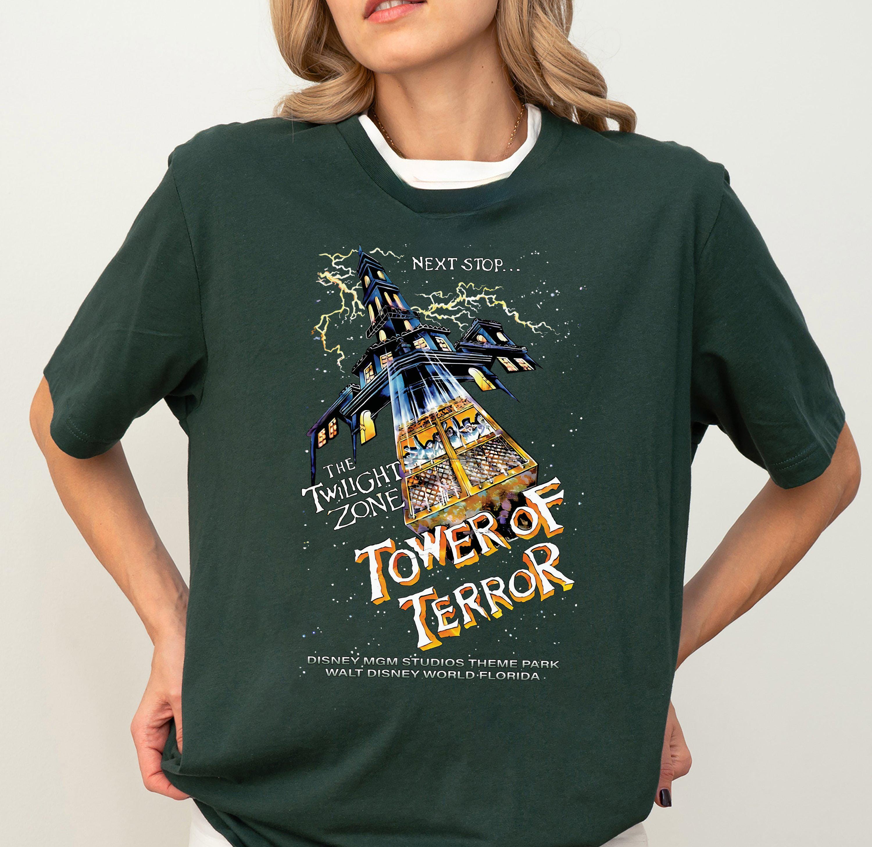 Vintage Tower of Terror Shirt, Disney Twilight Zone T-shirt