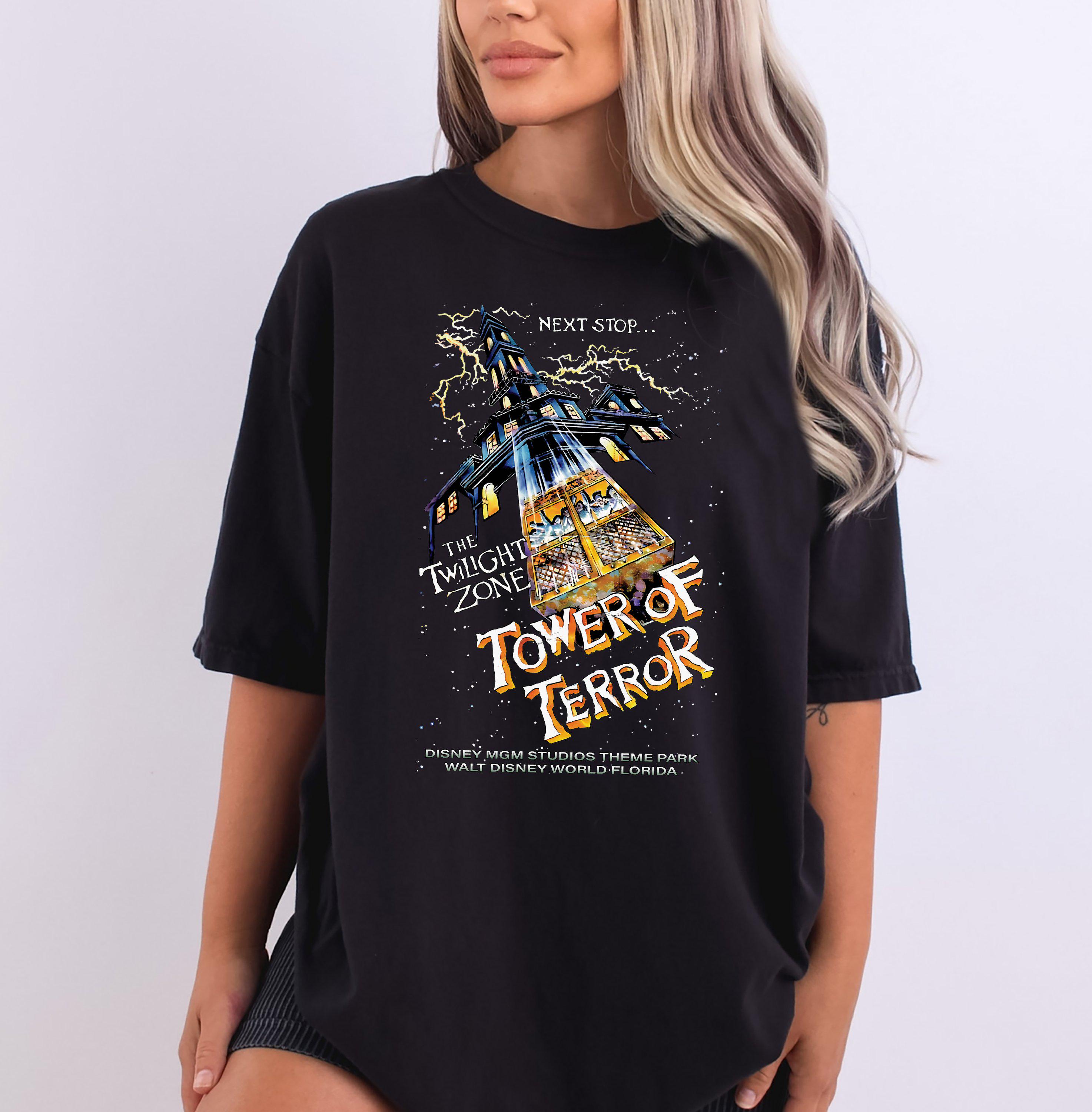 Vintage Tower of Terror Shirt, Disney Twilight Zone T-shirt