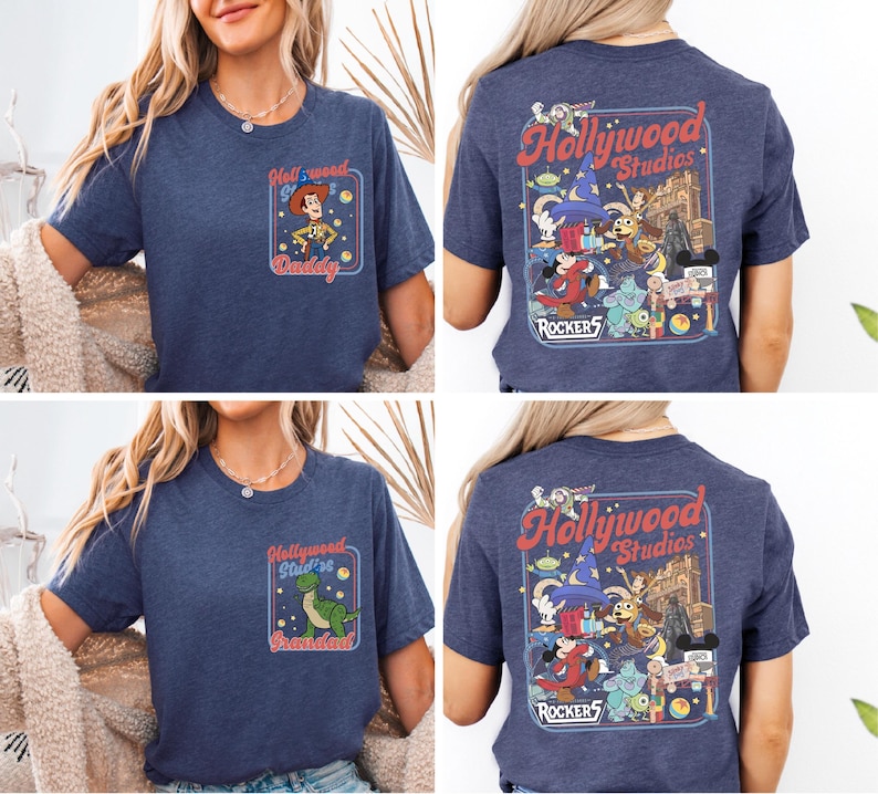 Custom Disney Hollywood Studios Shirt, Toy Story Matching T- Shirt, Mickey & Friends Hollywood Tees, Star Wars Sweater, WDW Family Trip Tee
