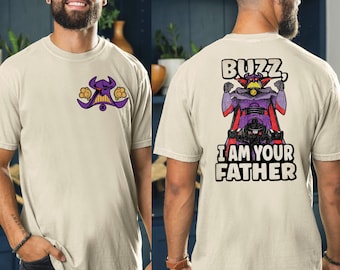 Camiseta de Disney Buzz "Soy tu padre", camiseta de Disney Pixar "Zurg", camiseta de Toy Story "Buzz Lightyear", camiseta de regalo para el Día del Padre, camiseta familiar de WDW