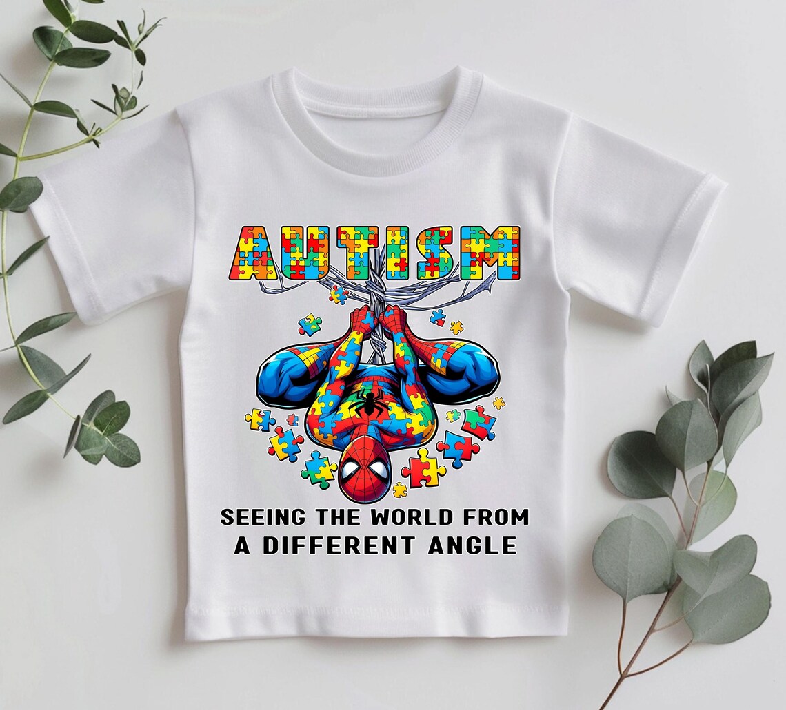 Spider Autism Awareness Shirt, Autism Superhero T-shirt, Marvel Autism ...