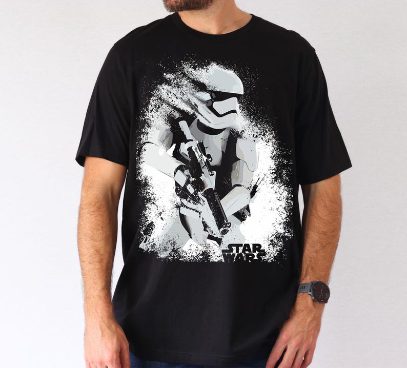 Disney Star Wars Stormtrooper Shirt, Retro Mandalorian T-Shirt, Galaxy's Edge Shirt, Star Wars Fan Sweatshirt, Disney Father's day Dad Tees