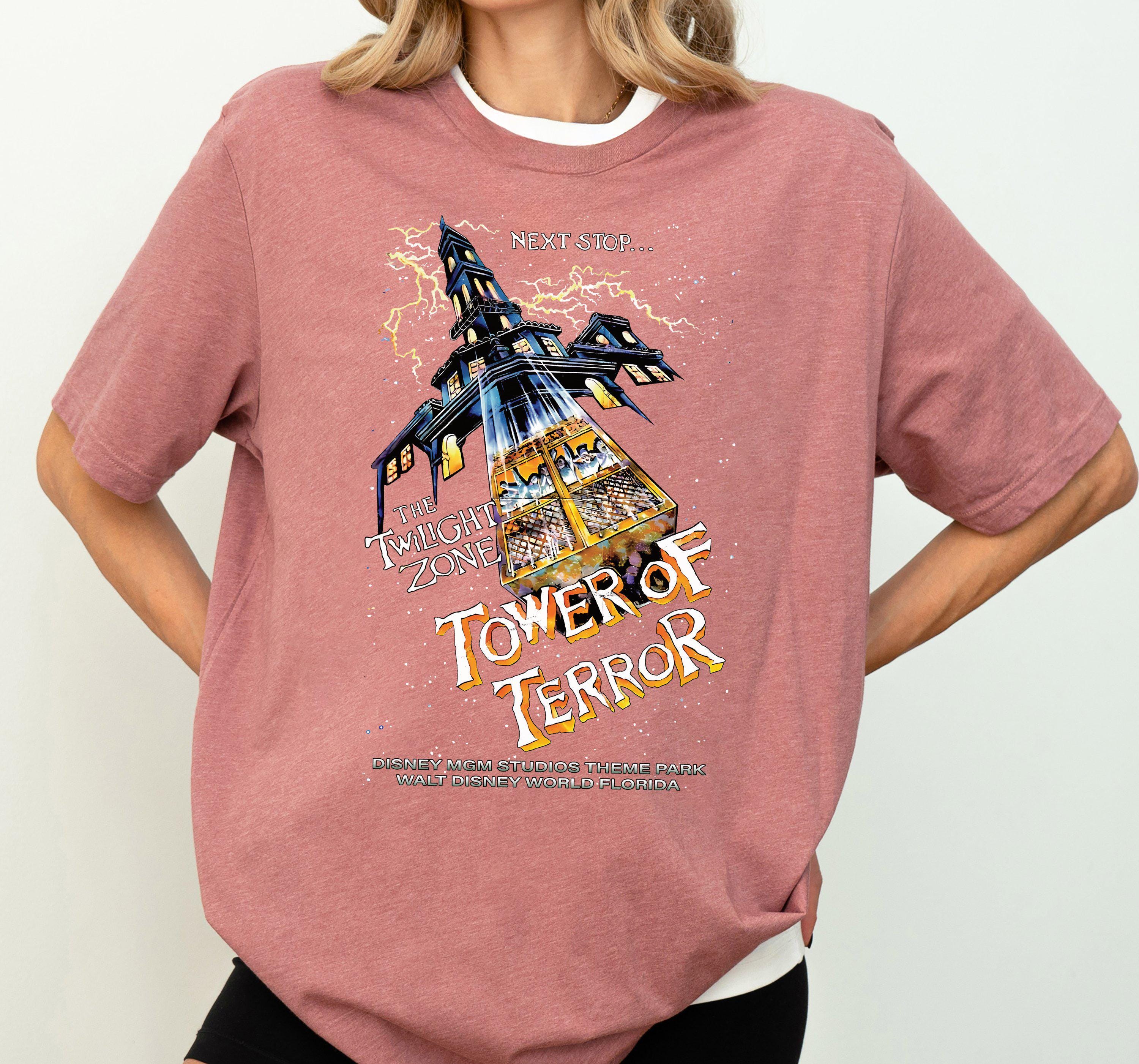 Vintage Tower of Terror Shirt, Disney Twilight Zone T-shirt