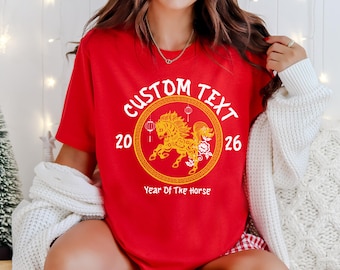 The Year Of The Horse Shirt, Chinese New Year Horse T-Shirt, Happy Lunar New Year Shirt, 2026 New Year T-Shirt, Happy New Year Sweatshirt