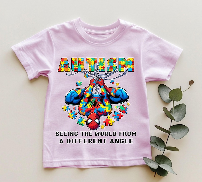 Spider Autism Awareness Shirt, Autism Superhero T-shirt, Marvel Autism ...