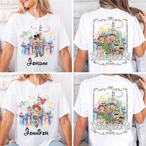 Toy Story Matching Shirt, Disneyworld 2026 Vacation T-Shirt, Magic Kingdom Woody and Friends Trip Sweatshirt, Disneyworld Castle Family Tees