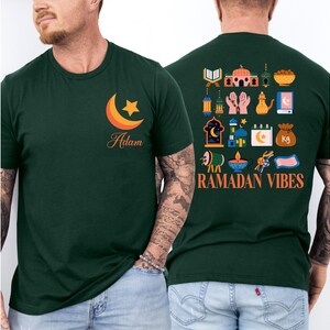 Ramadan Vibes Shirt, Mubarak Kareem T-Shirt, Praying Themed Tee, Religious Sweatshirt, Family Islamic Muslim Sweat, Ramadan Kareem Fasting