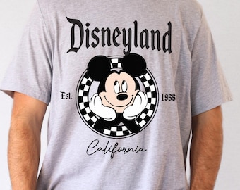 Disneyland Mickey California Est. 1955 Shirt, Disneyworld California Family Vacation Shirt, WDW Mickey Shirt, Disney Trip 2026 T-Shirt