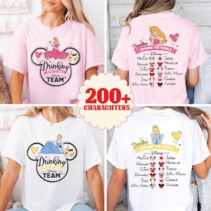 Maglietta da bere Principessa Disney, maglietta coordinata per il festival di Epcot, maglietta per le vacanze a Disneyland, maglietta Principessa del vino, maglietta per il festival del cibo e del vino