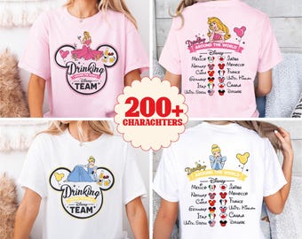Disney Princess Drinking Shirt, Epcot Festival Matching Shirt, Disneyland Vacation Shirt, Wine Princess Shirt, Food and Wine Festival Shirt