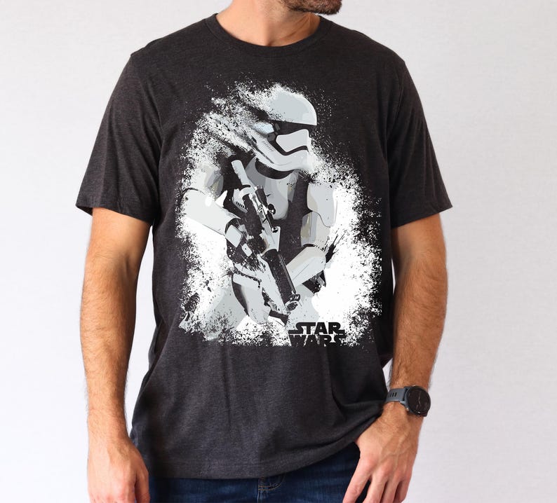Disney Star Wars Stormtrooper Shirt, Retro Mandalorian T-Shirt, Galaxy's Edge Shirt, Star Wars Fan Sweatshirt, Disney Father's day Dad Tees