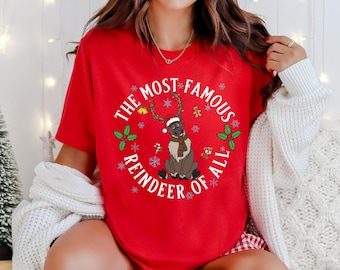 Maglietta natalizia Disney Sven, la renna più famosa di tutte, maglietta natalizia Frozen, maglione natalizio Animal Kingdom, maglietta natalizia con renna