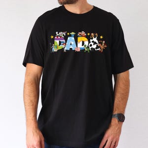 Custom Toy Story Dada & Kids Shirt, Disney Toy Story Family T-Shirt, Fathers Day Gift Tee, Dad Son Matching T Shirt, Disney Trip Shirt