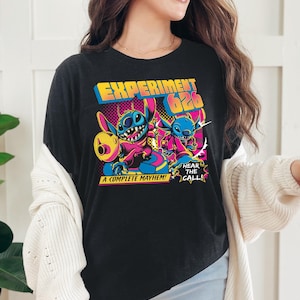 Lilo And Stitch Experiment 626 Shirt, Disney Stitch Summer T-Shirt, Magic Kingdom Shirt, Stitch Ohana Shirt, Lilo And Stitch Movie Shirt