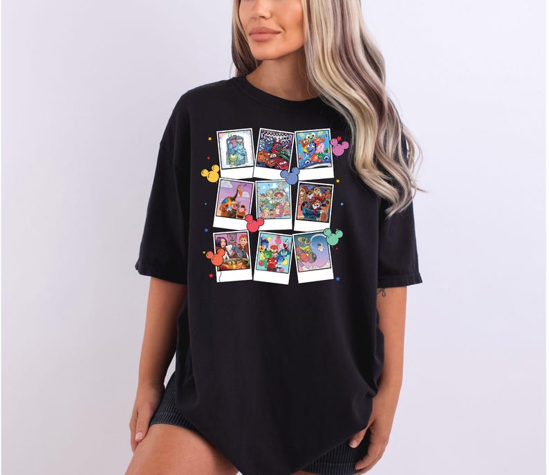 Disney Pixar Fest Shirt, The World of Pixar Sweat, Disney Pixar Characters Shirt, Inside Out Shirt, Disney Cars Sweat, Disney Toy Story Tee