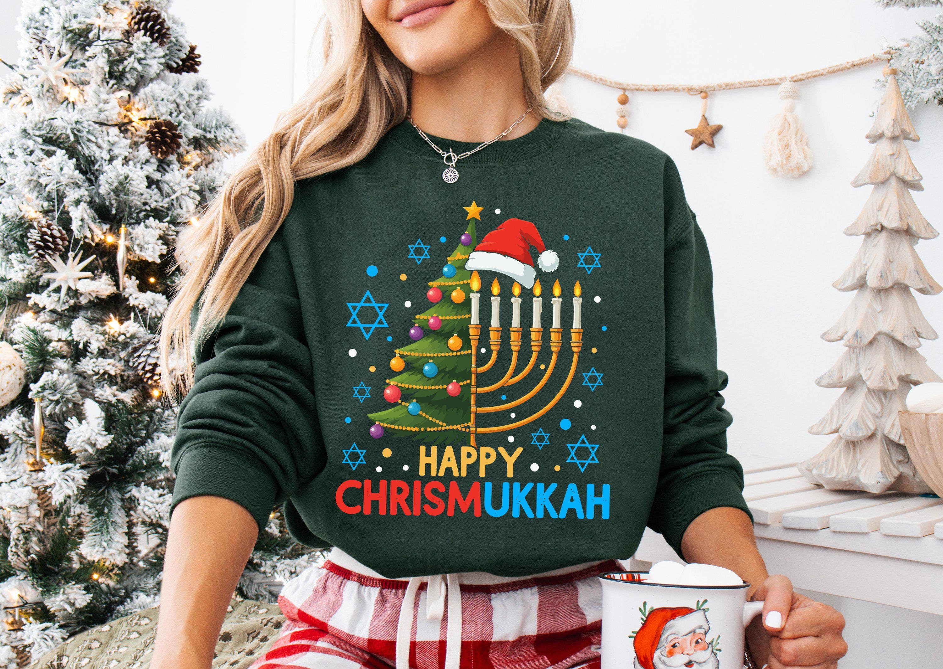 Happy Holiday Tool Christmas Sweater Hanukkah Sweater
