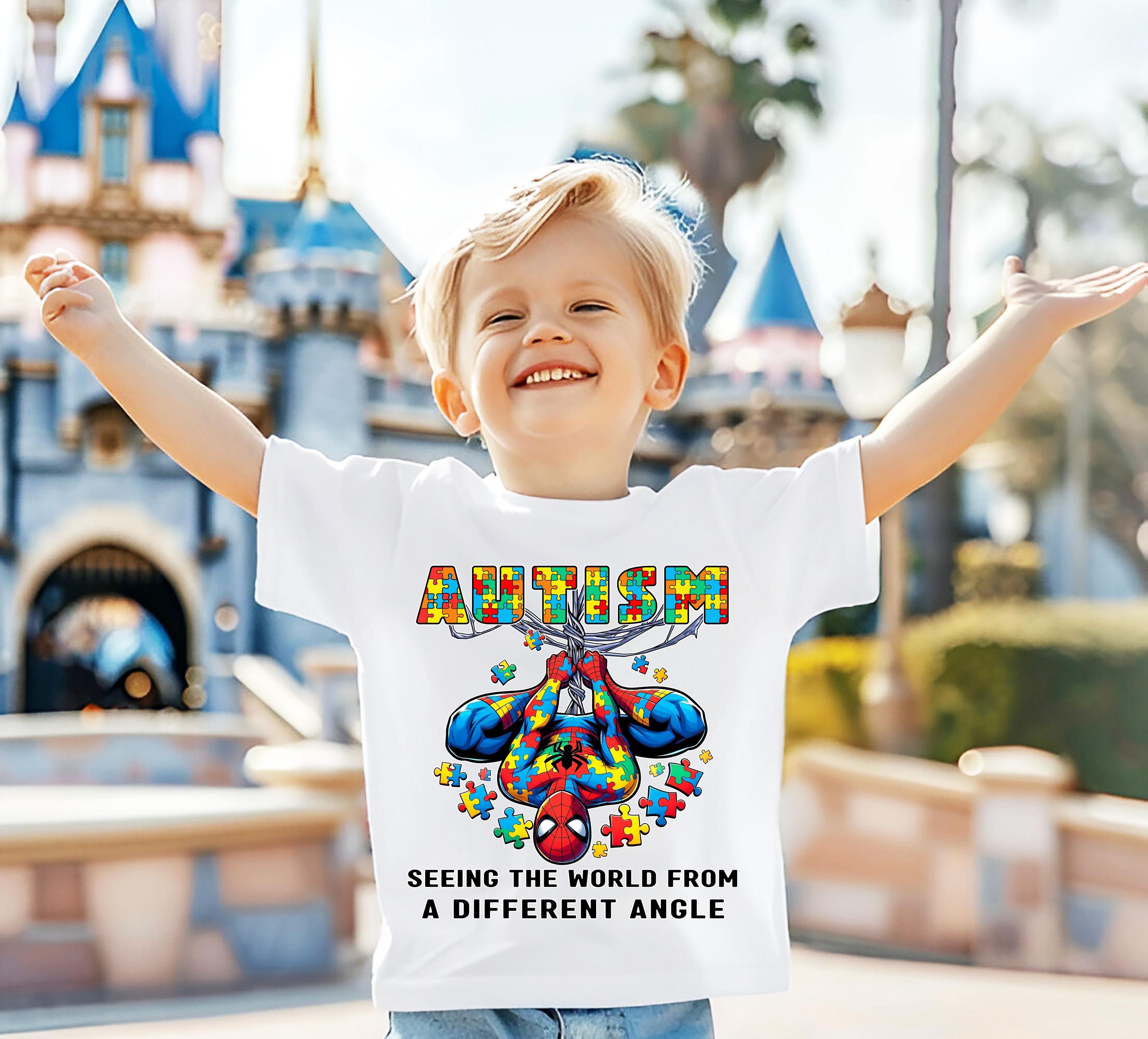 Spider Autism Awareness Shirt, Autism Superhero T-shirt, Marvel Autism ...