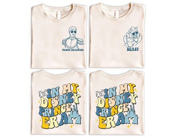 In My Disney Prince Era Shirt, Disney Boys Trip Matching Shirt, Disney Magic Castle Shirt, WDW Vacation 2025 Shirt, Disney Aladdin Flynn Tee
