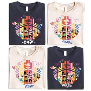 Disney Cruise Line Shirt, Mickey And Friends Cruising T-shirt, Disney Wish Dream Magic Wonder Tee, Cruise Vacation Family Matching Trip Tee