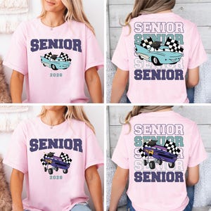 Pixar Cars Senior 2026 Shirt, Lightening McQueen Tow Mater T-Shirt, Disney Graduation 2026 Tee, Disneyland Class Of 2026 Graduation Trip Tee